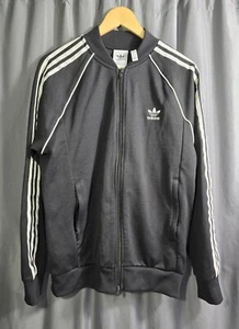 Adidas Originals Black Primeblue Adicolor Classics SST Track Jacket Size Large - Picture 1 of 10