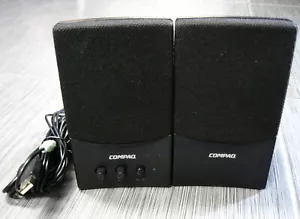 COMPAQ Presario Computer PC Nero FLC Set Sistema Altoparlanti #2 - Foto 1 di 3