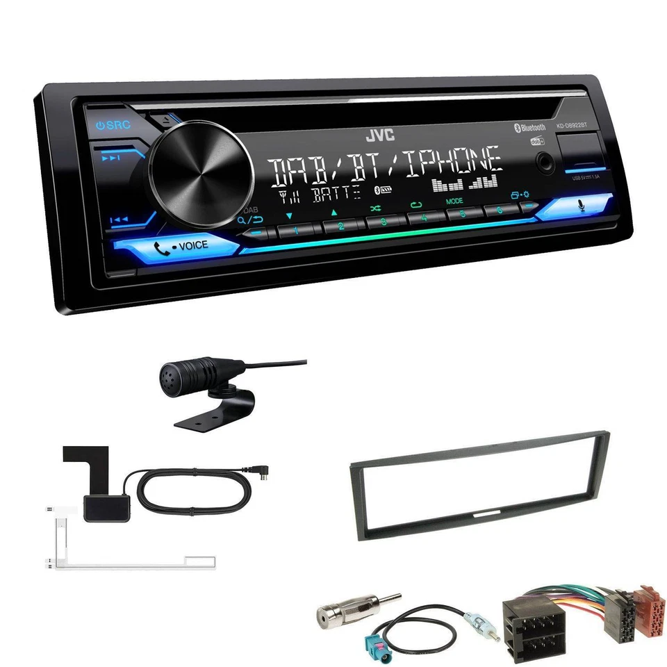 JVC KD-DB922BT Autoradio DAB Bluetooth für Renault Modus Grand Modus