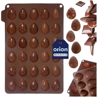 Backform Silikonform Kuchenform Pralinenform Ostereier SILLINIE - Bild 1 von 4