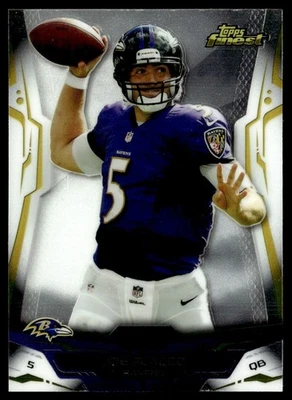 2014 Finest Joe Flacco Baltimore Ravens #92 - Image 1 of 2