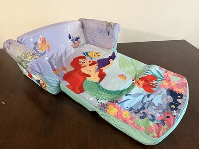 Tumbona para niñas Disney Ariel and Friends - púrpura y verde muy bonita Foto 1 de 4