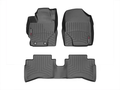 Forro de piso WeatherTech para Toyota Prius C 2012-2015 - 1ª y 2ª fila, negro Foto 1 de 4