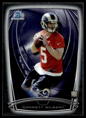 2014 Bowman Chrome Garrett Gilbert Rookie St. Louis Rams #211 - Image 1 of 2