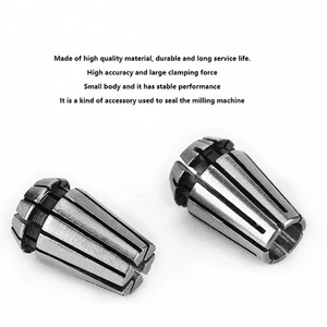 Spring Steel CNC Collet Chuck Holder 2Pcs High Accuracy Durable and Precise - Foto 1 di 9
