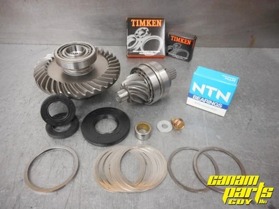 NEW Can Am Outlander XMR Rear Differential  REBUILD KIT Ring and Pinion Bearings - Image 1 of 4