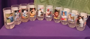 Set of 10 McDonalds All Time Greatest MLB Baseball Team Glasses 1993 with Yaz - Picture 1 of 8