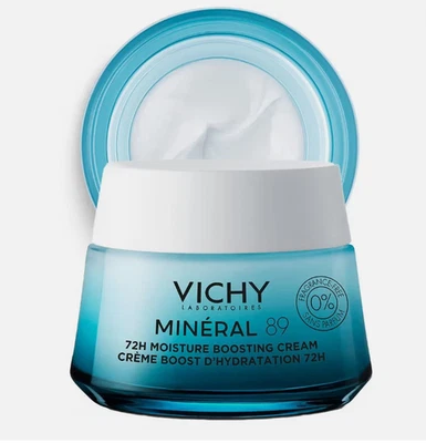 Vichy Minéral 89 72H Moisture Boosting Cream - Fragrance-Free 50ml - Image 1 of 2