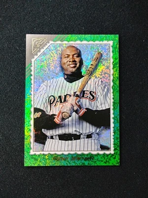 Tony Gwynn 2022 Topps Gallery Green Pattern #34 /99 Padres - Image 1 of 2