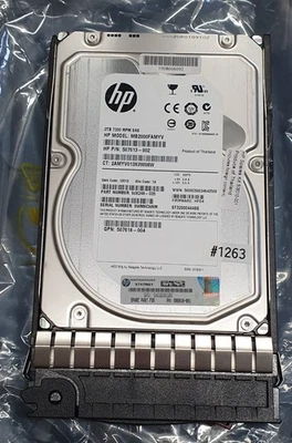 HP 2TB SAS MDL HDD 3,5" Model: MB2000FAMYV PartNr. : 9JX248-035 - Bild 1 von 3