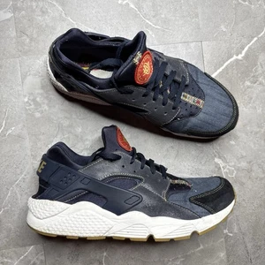 Nike Air Huarache Run Denim SE Blue Afro Punk Men's Size US 12 852628-403 - Picture 1 of 10