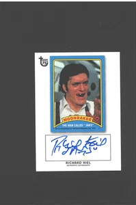 Richard Kiel JAWS INSCRIPTION Auto HAPPY GILMORE JAMES BOND Topps 75th Autograph - Picture 1 of 2