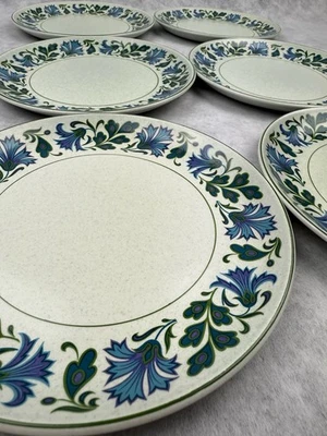 Six Side Plates, Caprice Stonehenge Midwinter 18.5cm Diameter - Image 1 of 4