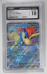 Pokémon White Flare Keldeo ex Holo 2025 030/086 CGC 10 - Imagen 1 de 3