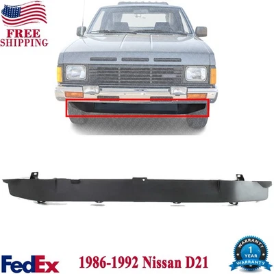 Deflector de presa de aire cenefa inferior delantal delantero para carrocería dura Nissan D21 1986-1992 Foto 1 de 4