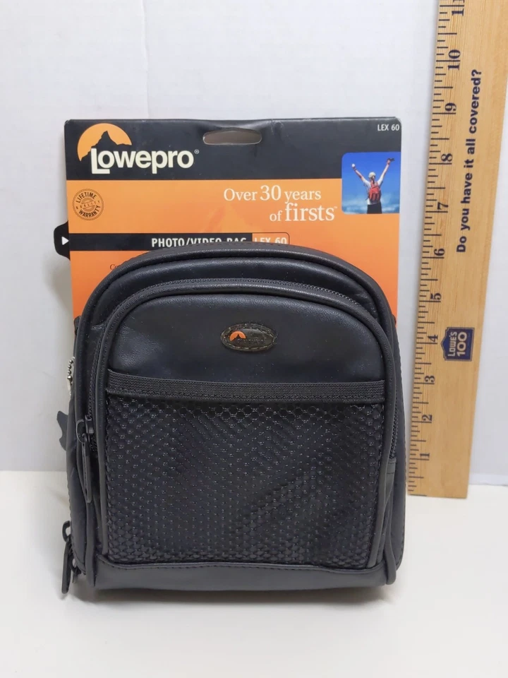 Lowepro LX 60 Black Camera Bag Case Padded Compact Digital Photo Video New - Image 1 of 4