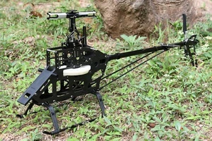 Trex 500 FBL Flybarless Belt Drive 2 Blades RC Helicopter Landing Gear Frame Kit - Picture 1 of 4