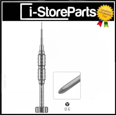 CACCIAVITE GIRAVITE PROFESSIONALE SMONTAGGIO IPHONE SERIE 11 PUNTA Y 0.6 X 25MM - Immagine 1 di 2