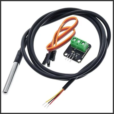 GY-DS18B20 Set Wasserdicht Digital Temperatur Fühler Sensor für Arduino - Bild 1 von 2