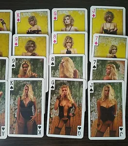 Vintage playing cards erotica 32 pieces playing cards body art - Picture 1 of 7
