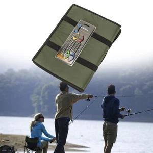 Conveniently Foldable Carp Fishing Mat with ABS Base and Transport Belt - Picture 1 of 12