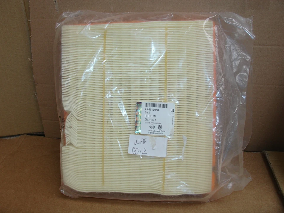 95519048 Air Filter for Vauxhall Insignia A 2008-2017 - Image 1 of 1