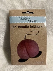 Crafter's Square Zum Selbermachen Nadelfilzset PFIRSICH NEU - Bild 1 von 2