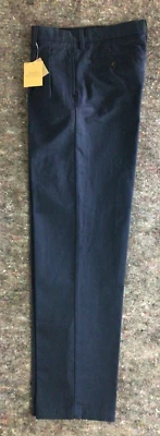Pantalones de cintura ajustable uniforme escolar chino azul talla 14 Land's End para niños Foto 1 de 4