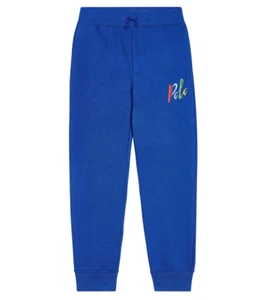 NWT Polo Ralph Lauren Big Boy's Graphic Fleece Sweatpants Blue XL (18-20) - Picture 1 of 3