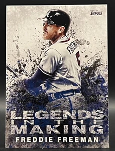 2018 Topps - #LTM-FF Freddie Freeman Legends in the Making Insert - Picture 1 of 2