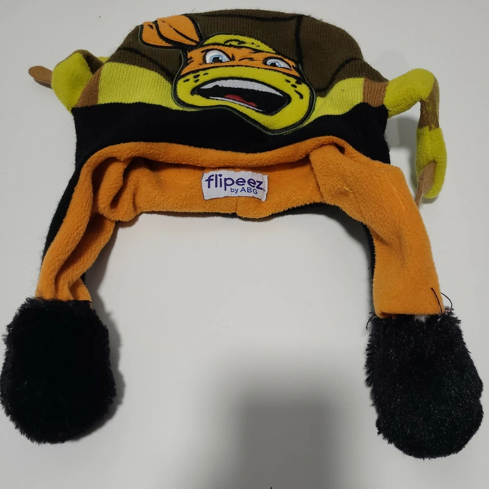 Teenage Mutant Ninja Warriors, Michelangelo Flipeez Kids/Youth Winter Hat - Image 1 of 4