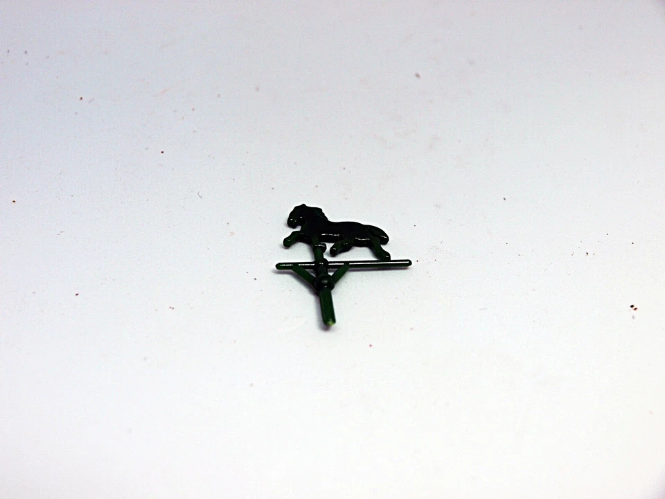 Plasticville Barn Green Horse Weather vane O-S Scale HTF - Image 1 of 1