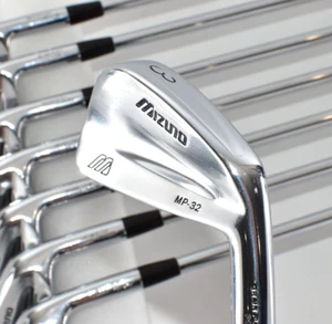 Mizuno MP-32 Forged 8p 3-4-5-6-7-8-9-Pw RH Stiff DG S200 Golf Iron Set Clubs Men - Picture 1 of 23
