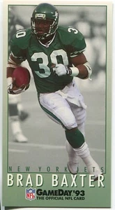 GameDay #69 1993 Brad Baxter New York Jets - Foto 1 di 1