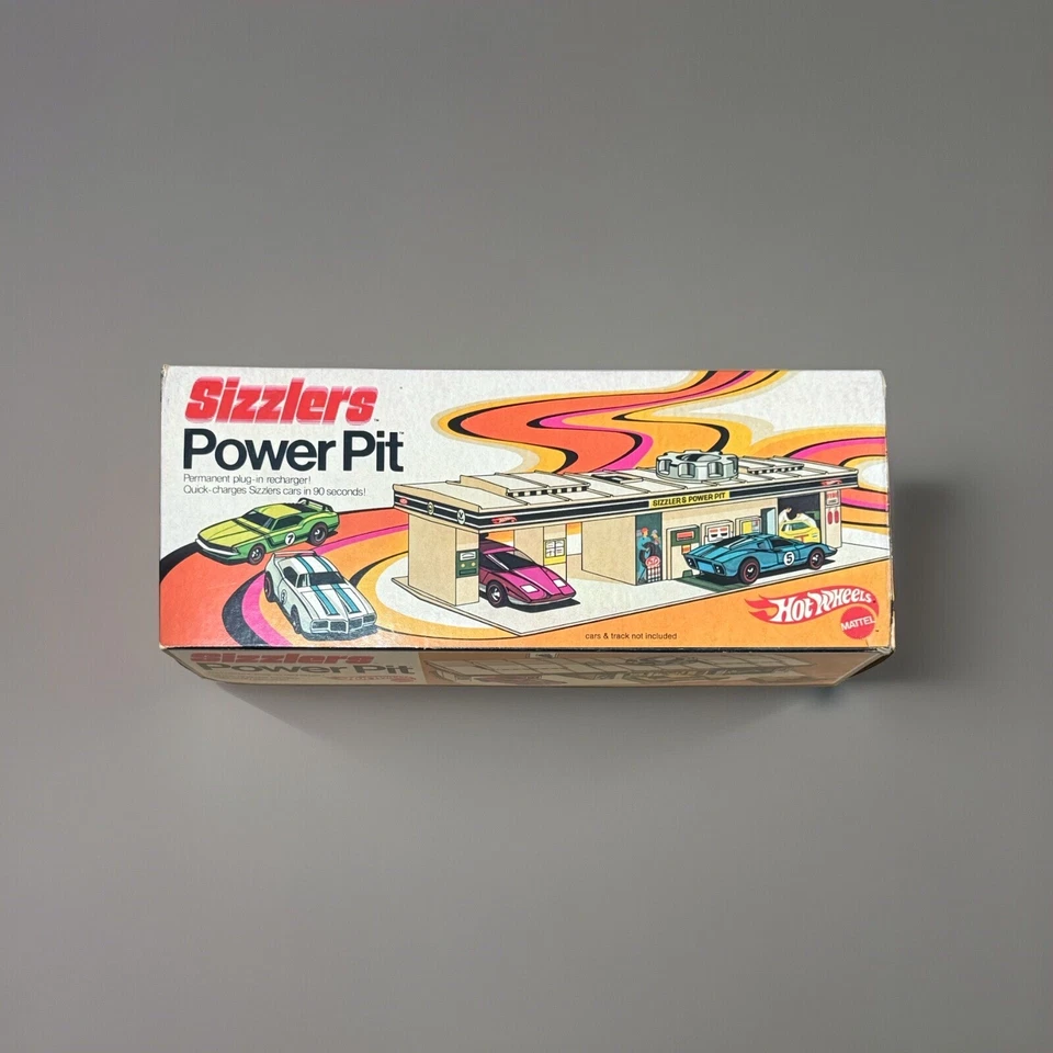 1969 Vtg Hot Wheels Sizzlers Power Pit Mattel #6507 NEW - Image 1 of 4
