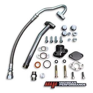 C15 Acert Single Turbo Conversion Oil Line Kit - Picture 1 of 1