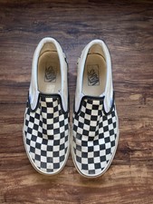 dirty checkered vans