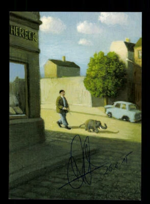 Axel Hacke Maler Autogrammkarte Original Signiert ## BC 182295 - Bild 1 von 2