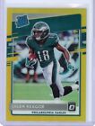 2020 Panini Donruss Gold Rated Rookie 4/10 Jalen Reagor #165 Rookie Eagles
