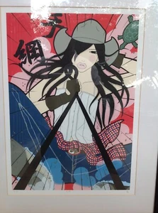 Yumiko Kayukawa Signed Numbered Limited Edition Lithograph 9/30 Japanese Pop Art - Picture 1 of 12