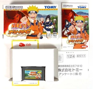 NARUTO RPG Uketsugareshi Hi No Ishi Nintendo Game Boy Advance GBA Reg Japan (1) - Imagen 1 de 5