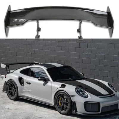 Alerón trasero para Porsche 718 Cayman 47"" labio de ala estilo GT negro brillante Foto 1 de 4