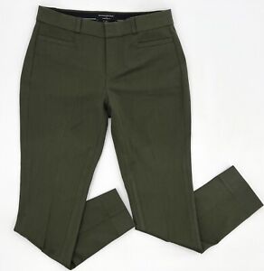 Banana Republic Pants Womens 2 Green Slacks Trouser Sloan Curvy Fit Dress Pant