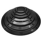2/3/4/5/6.5/8/10 inch Speaker Cover Decorative Circle Metal Mesh Grille Black 6A