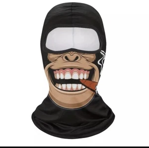 Motorcycle Balaclava Monkey  Face Mask Shield Windproof Ski Mask Neck-Warmer - Picture 1 of 1