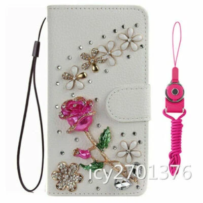  FUNDA Cartera de Cuero Brillante para Motorola MOTO G STYLUS 2020 + Correa Foto 1 de 4