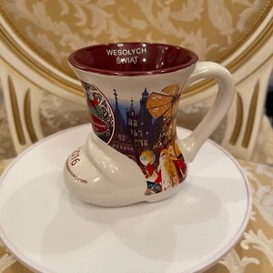 WROCLAW 2016 NEW YEAR🍵3D SOUVENIR CERAMIC MUG✅BUILDING HISTORY🍵COLLECTIBLE CUP - Picture 1 of 7