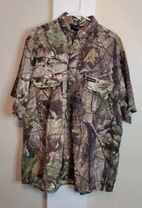 Winchester Camo Shirt Haunting Outdoor Top Camping Mens Lightweight XL - Picture 1 of 12