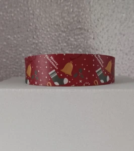 holiday aluminum cuff bracelet - Picture 1 of 5