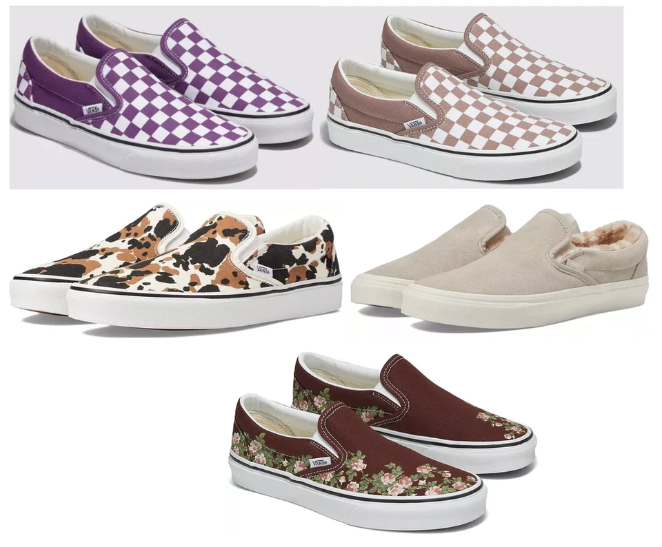 Zapatos sin cordones clásicos Vans para mujer - Nuevos en caja - Varios colores y tallas Foto 1 de 1